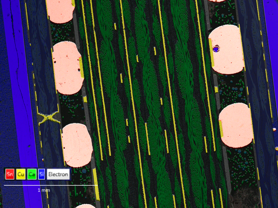 High quality capture of a single low-mag field of view of PCB acquired with BEX imaging